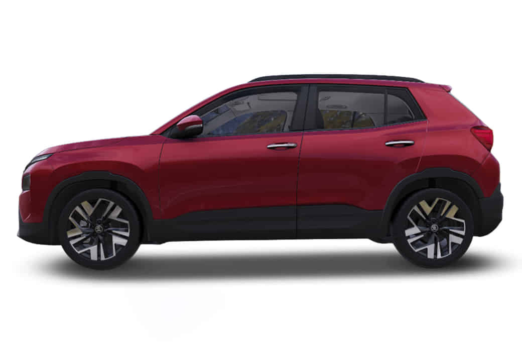 Kylaq undefined in Cherry Red