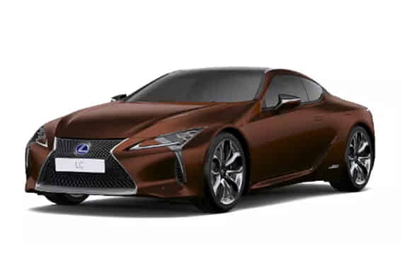 LC 500h in Amber Crystal Shine