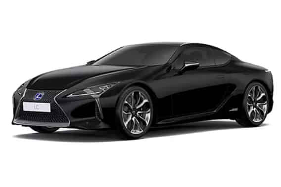 LC 500h in Black