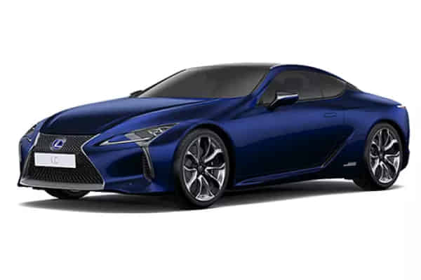 Lexus LC 500h in Deep Blue Mica