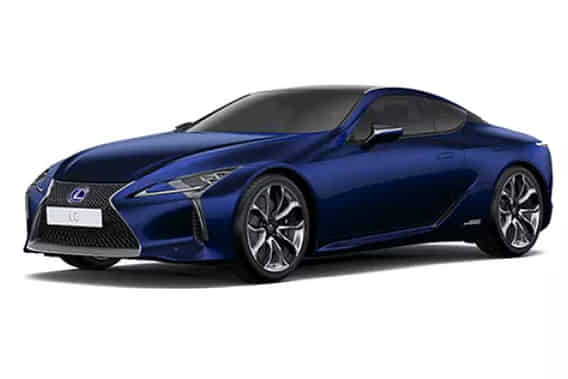 LC 500h in Deep Blue Mica