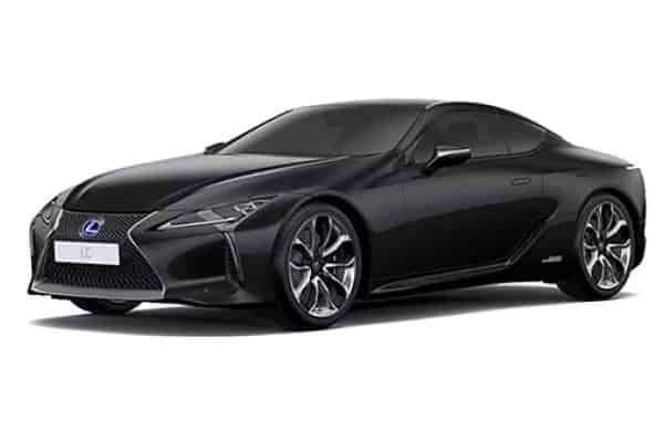 Lexus LC 500h in Graphite Black Glass Flake