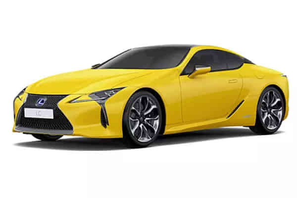 Lexus LC 500h in Naples Yellow Contrast Layering