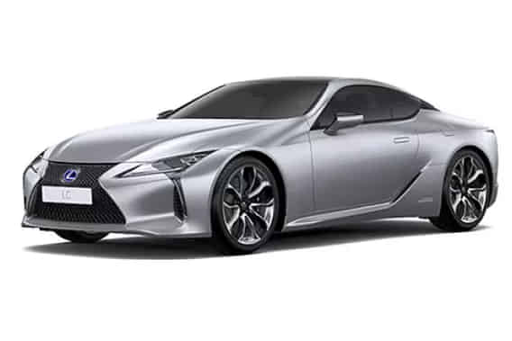 LC 500h in Sonic Silver