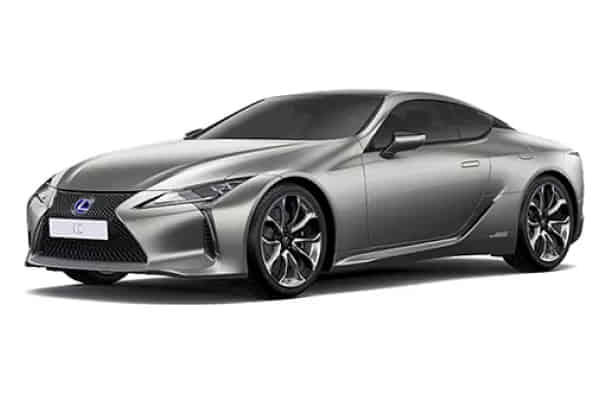 Lexus LC 500h in Sonic Titanium