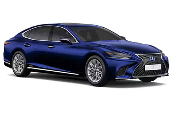 Lexus LS 500h in Deep Blue Mica Lexus LS 500h in Deep Blue Mica