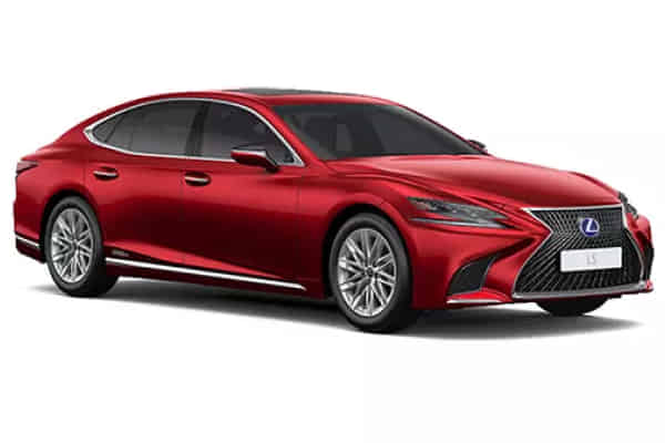 Lexus LS 500h in Red Mica Crystal Shine Lexus LS 500h in Red Mica Crystal Shine