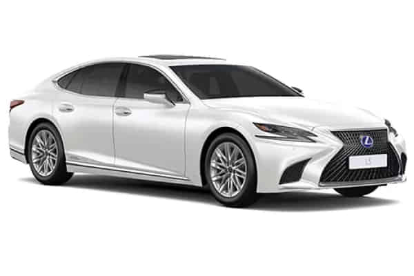 Lexus LS 500h in Sonic Quartz Lexus LS 500h in Sonic Quartz