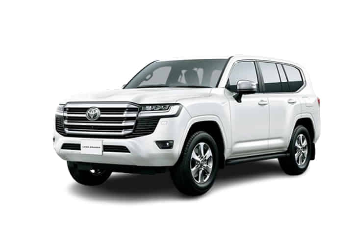 Land Cruiser 300 in Precious White Pearl