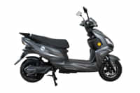 Hop Electric Leo Extended Silver colour Scooters Hop Electric Leo Extended Silver colour Scooters