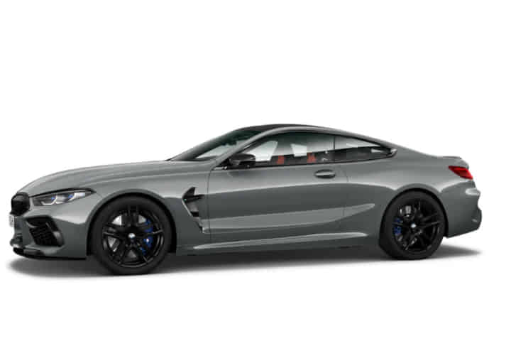 BMW M8 Coupe Competition in Skyscraper Grey