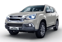 Isuzu MU-X Silky White Pear colour Cars Isuzu MU-X Silky White Pear colour Cars