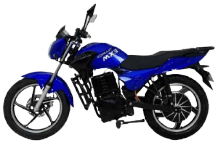 Komaki MX3 in Royal Blue