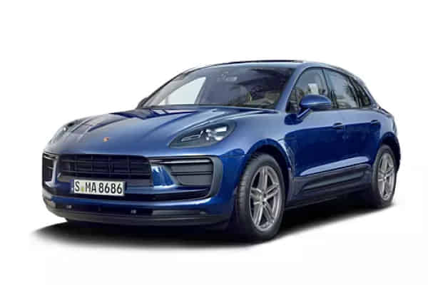 Macan undefined in Gentian Blue Metallic