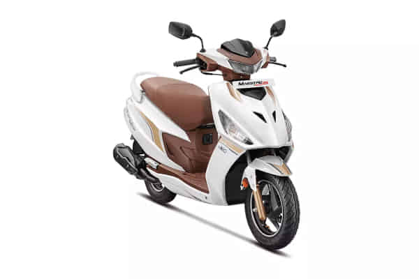 Hero Maestro Edge 125 2021-2023 in Pearl Silver White