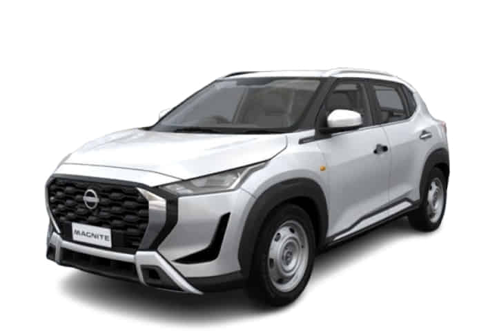 Nissan Magnite in Storm White