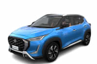 Nissan Magnite Vivid Blue with Onyx Black colour Cars Nissan Magnite Vivid Blue with Onyx Black colour Cars