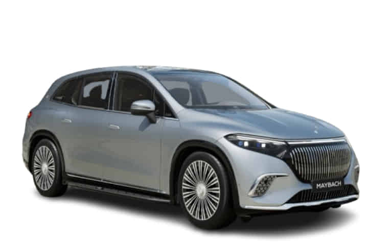 Maybach EQS SUV in High Tech Silver