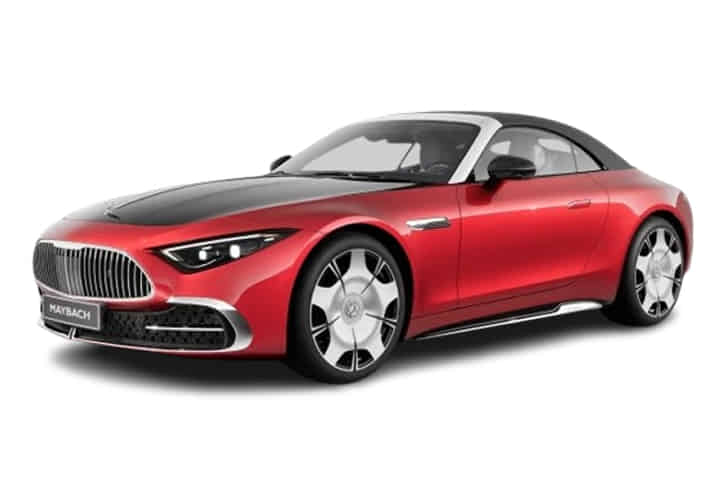 Mercedes-Benz Maybach SL Monogram Series in Garnet Red Metallic