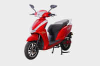 Evtric Motors Mighty Persian Red colour Scooters