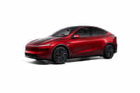Tesla Model Y Ultra Red colour Cars