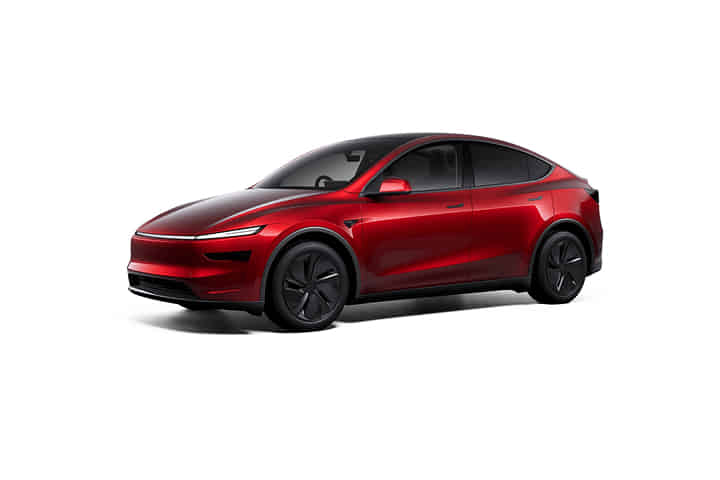 Model Y in Ultra Red Model Y in Ultra Red