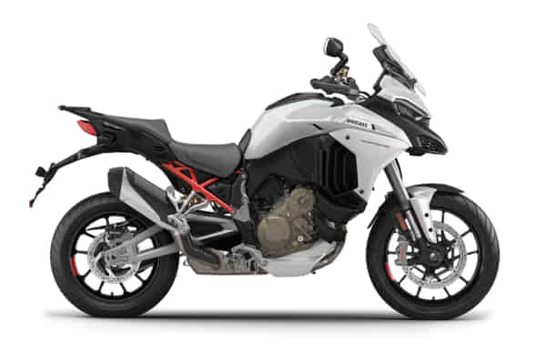 Ducati Multistrada V4 in Iceberg White