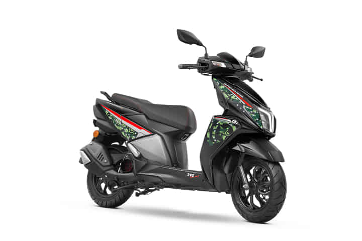 TVS NTORQ 125 in Camo Super Soldier Edition TVS NTORQ 125 in Camo Super Soldier Edition