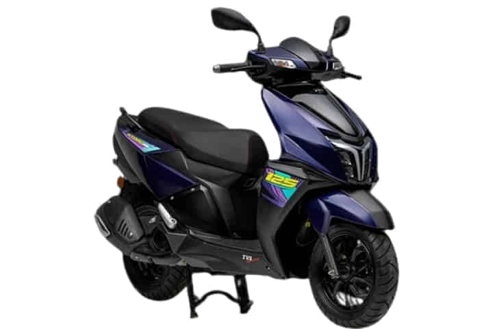 NTORQ 125 in Harlequin Blue