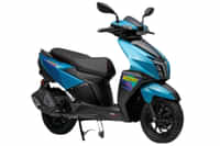 TVS NTORQ 125 Torquoise Blue colour Scooters TVS NTORQ 125 Torquoise Blue colour Scooters