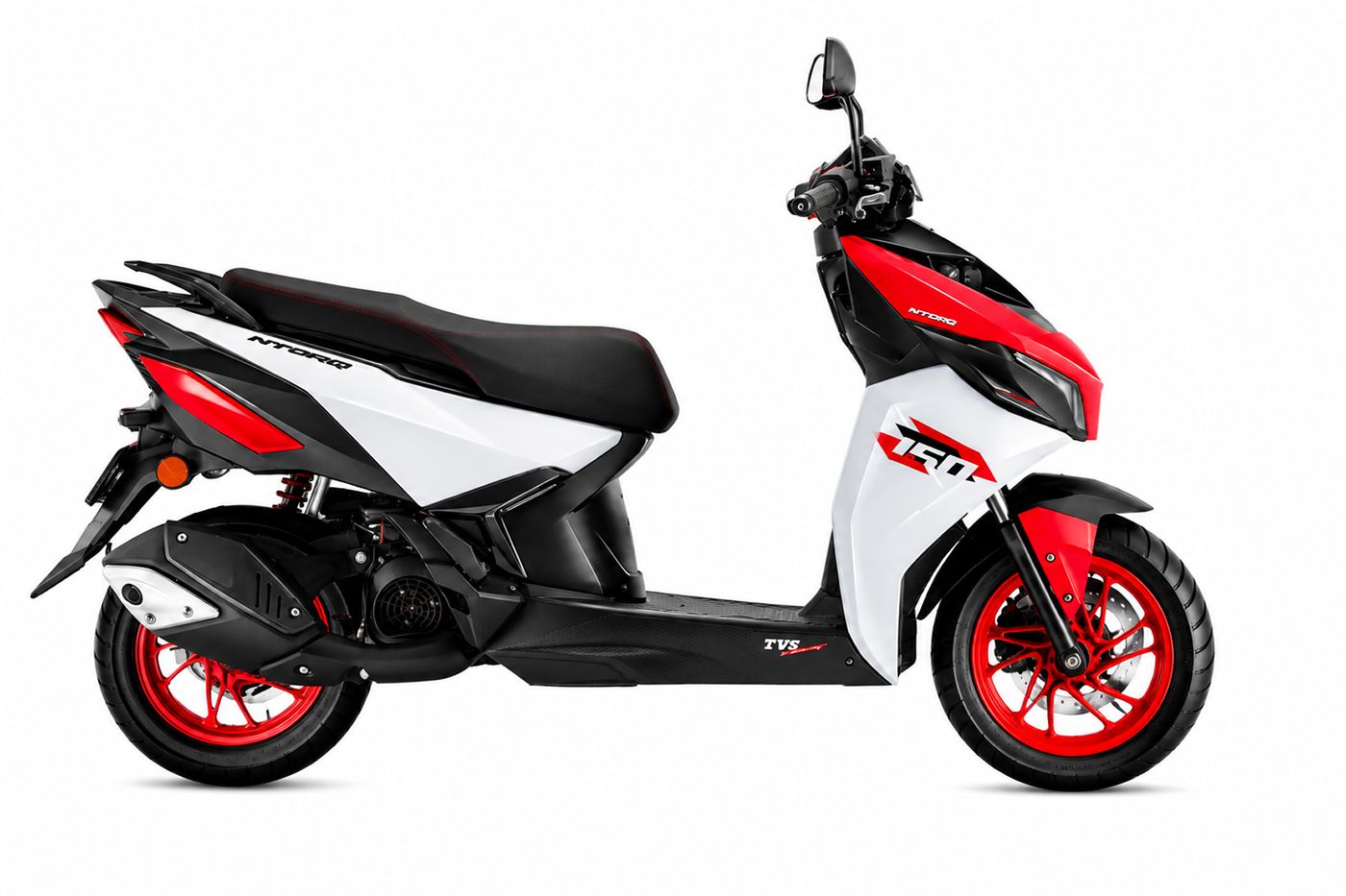 NTorq 150 in Racing Red