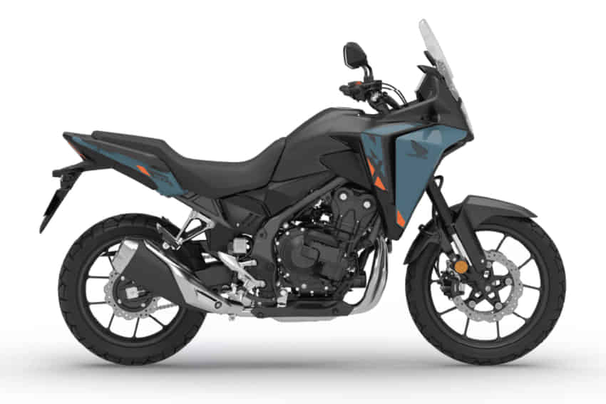 Honda NX500 in Mat Gunpowder Black Metallic