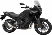 Honda NX500 Matte Gunpowder Black Metallic colour 