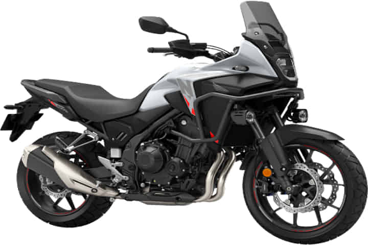 Honda NX500 in Pearl Horizon White