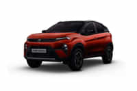 Tata Nexon Flame Red colour  Tata Nexon Flame Red colour