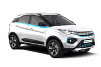 Tata Nexon EV Max 2023-2024 Pristine White colour Cars