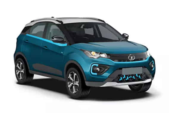 Nexon EV Prime in Signature Teal Blue Nexon EV Prime in Signature Teal Blue