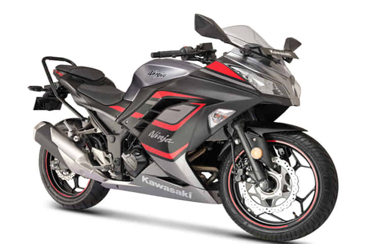 Kawasaki Ninja 300 in METALLIC MOONDUST GRAY