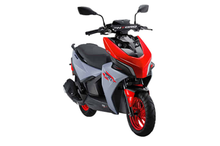 NTorq 150 in Racing Red