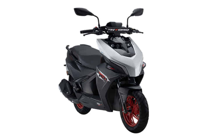TVS NTorq 150 in Stealth Silver