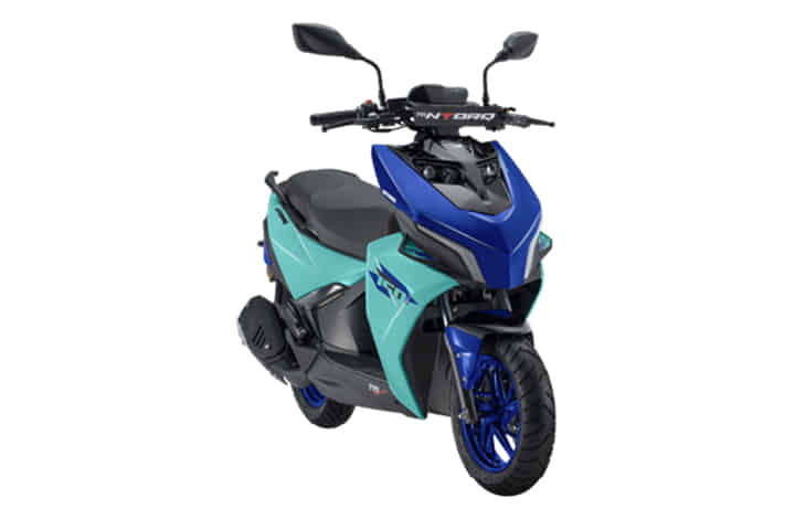 TVS NTorq 150 in Turbo Blue