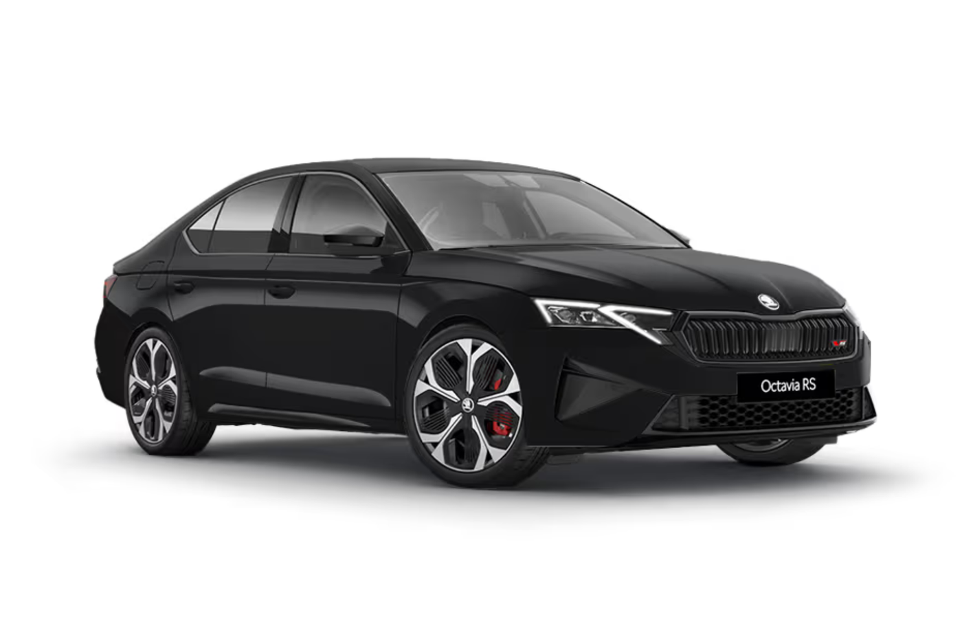 Octavia RS in Magic Black 