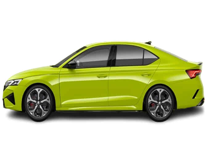 Octavia RS in Mamba Green Octavia RS in Mamba Green