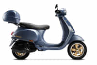 Vespa Officina 8 Matte Metallic Blue colour Scooters