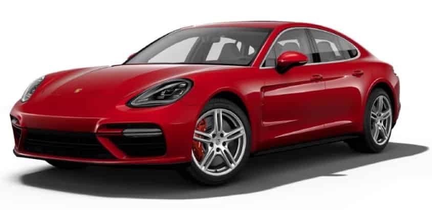 Panamera in Carmine Red