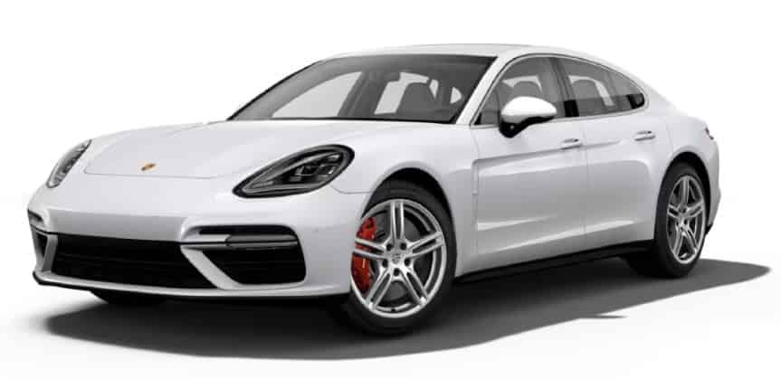 Porsche Panamera in Carrara White Metallic