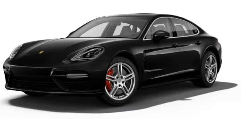 Porsche Panamera in Jet Black Metallic