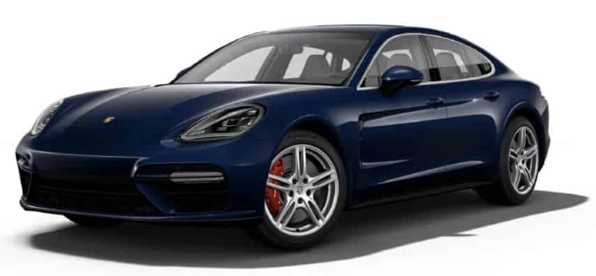 Porsche Panamera in Montego Blue Metallic