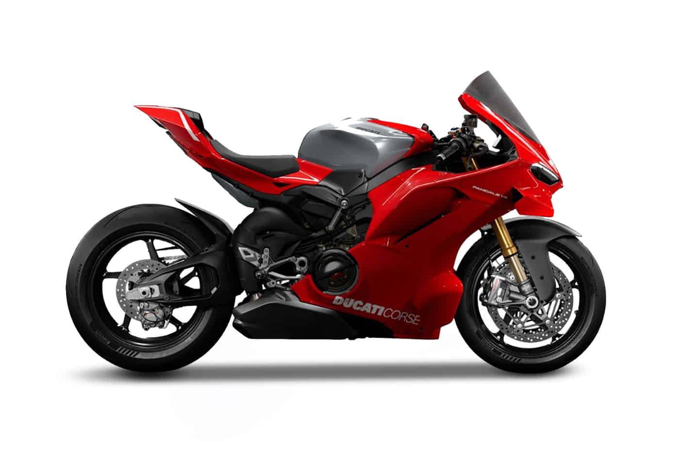 Panigale V4 in V4 R - RED