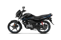 Hero Passion XTec Black With Polestar Blue colour Bikes